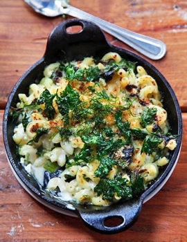 CRETAN SPINACH MAC & CHEESE